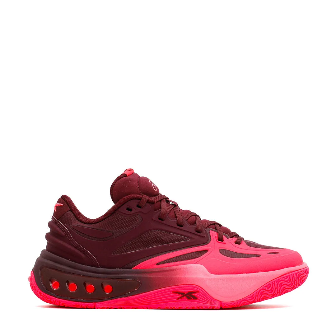 Cross Ventilation Ports Footwork Focused Fit Reebok Basketball x Angel Reese Unisex Engine A Black Cherry Pink Blast 100230673