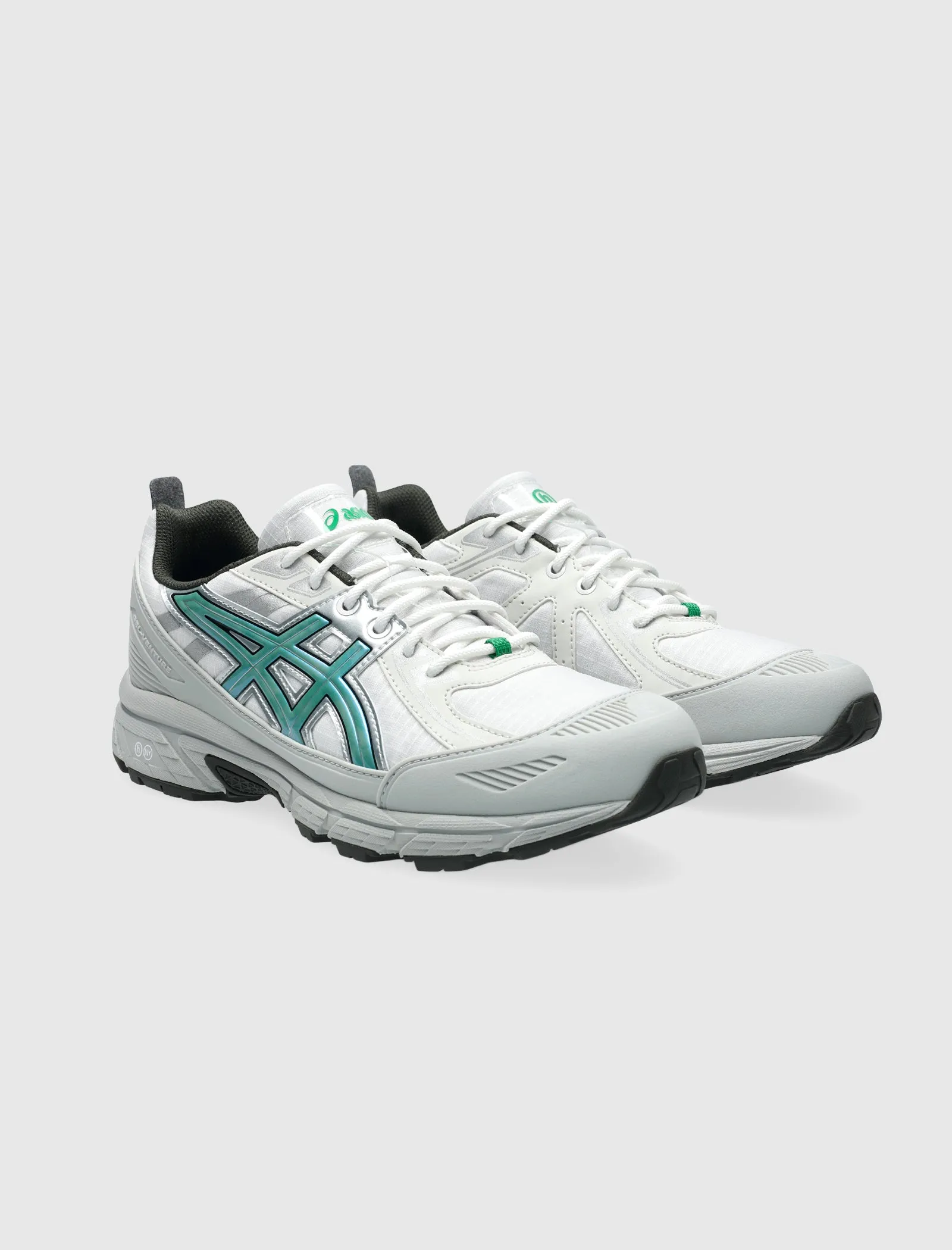 HIDDEN NY X GEL VENTURE 6 SHIELD "WHITE WASABI" Earth Base Non Slip Office Workers