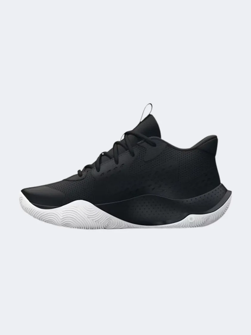Flex Cushion Under Armour Jet 23 Unisex Basketball Shoes Black/Metallic Gold