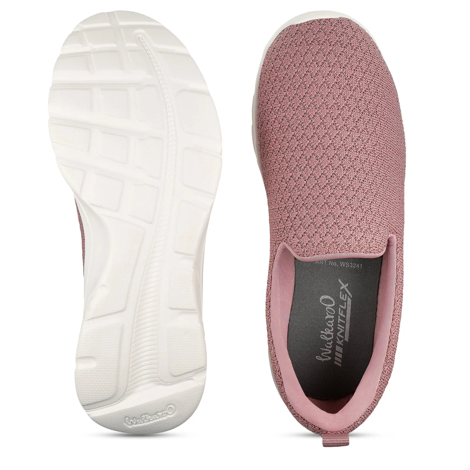 Easy Slip On Women's Slip-on Sports Shoe - WS3241 Peach