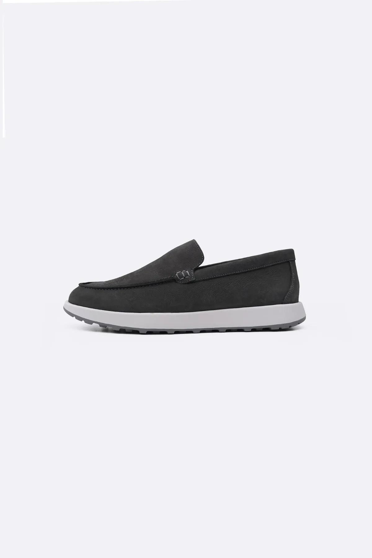 AIR LEATHER LOAFERS Anti   Slip Elastic Goring