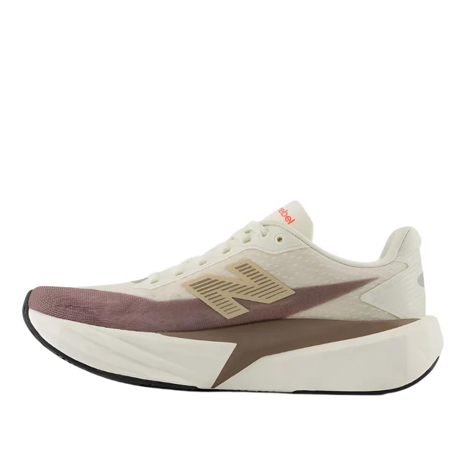 daily - runner New Balance Women's Fuelcell Rebel v5 Running Shoes in Angora/Earth Shadow/Sea Salt AW25
