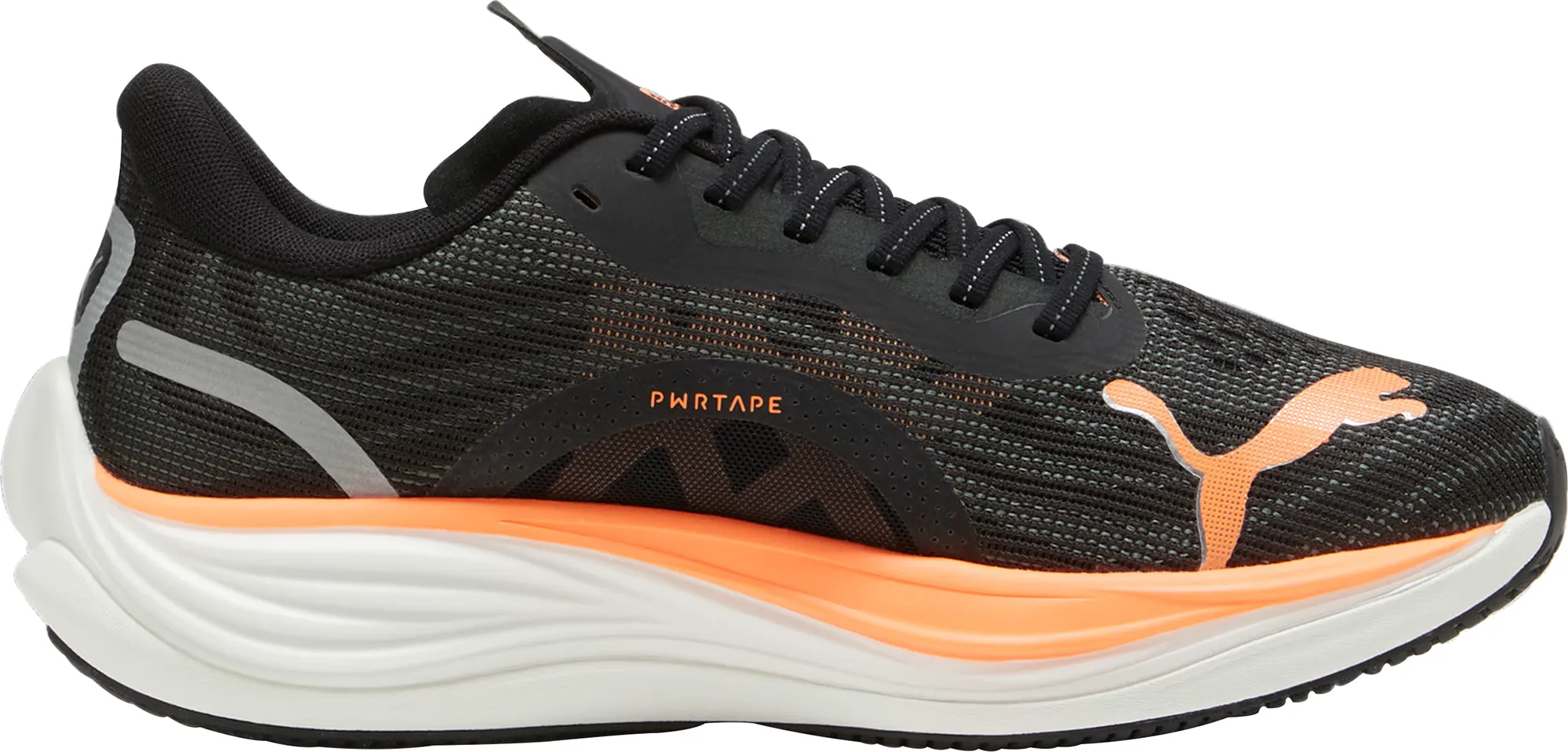 Sky Light Puma Velocity Nitro 3 WIDE FIT Mens Running Shoes - Black