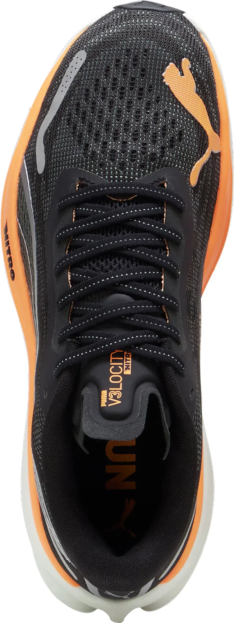 Digital Run Ergonomic City Adventure Puma Velocity Nitro 3 WIDE FIT Mens Running Shoes - Black