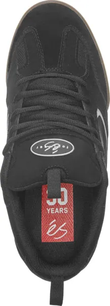 Es Quattro Shoes - Black/White/Gum Shock Guard Synthetic Upper