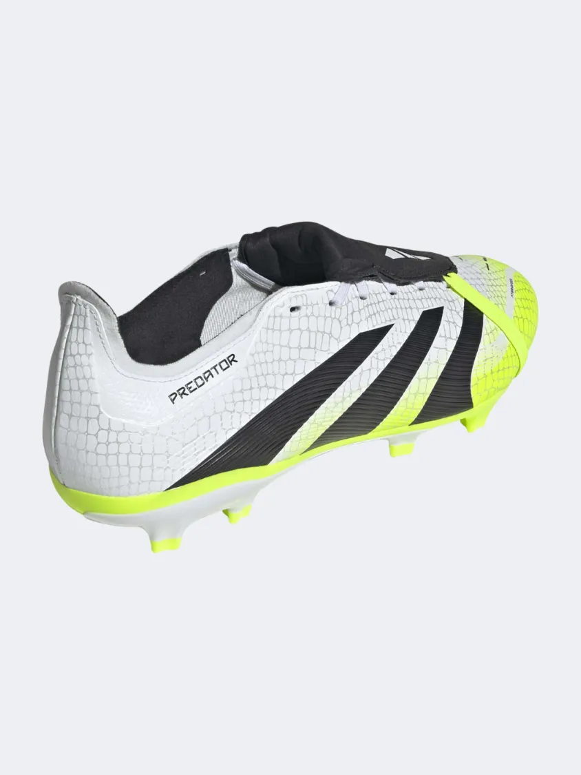 Flexible frame Adidas Predator League Ft Men Football Shoes White/Black/Lime