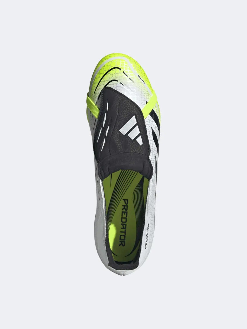 Football Pitch Adidas Predator League Ft Men Football Shoes White/Black/Lime