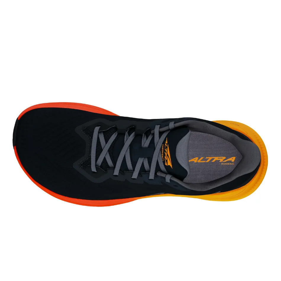Altra Men's Experience Flow 2 Running Shoes in Black/Orange AW25 Pilates Dynamic Balance