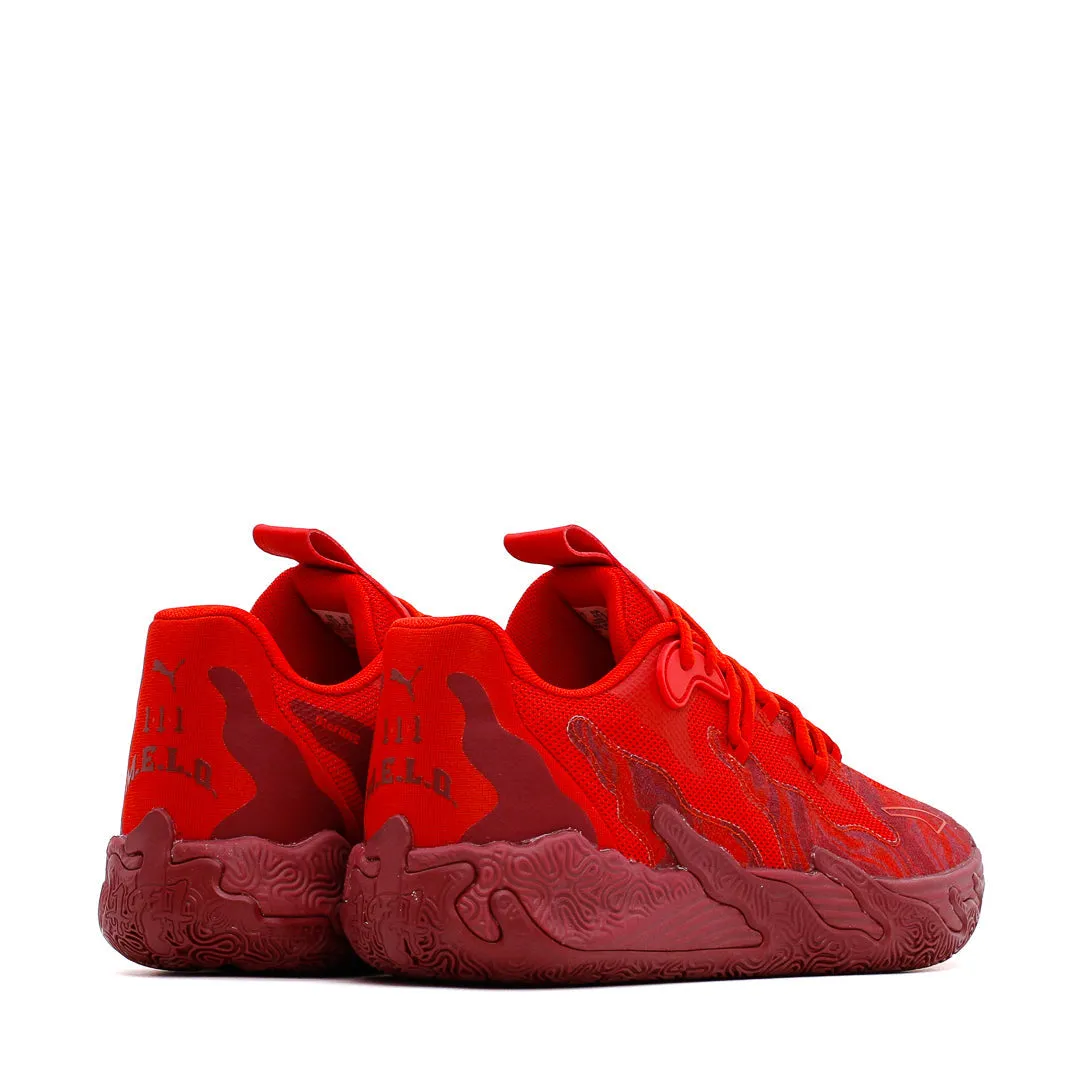 Rebound Efficiency Puma Basketball Men LaMelo Ball MB.03 Lo Team Red 310519-02