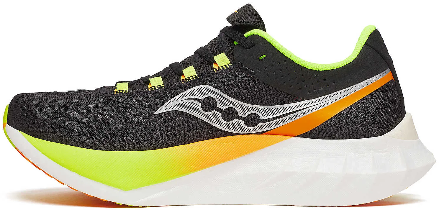 Fast Go Saucony Endorphin Pro 4 Mens Running Shoes - Black