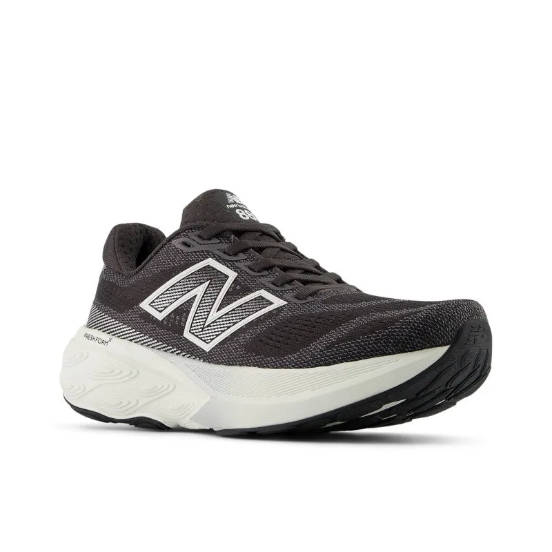 Road Long Garden Mood Fresh Foam X 880v15 - Black Cement with Sea Salt and Silver Metallic - Women's