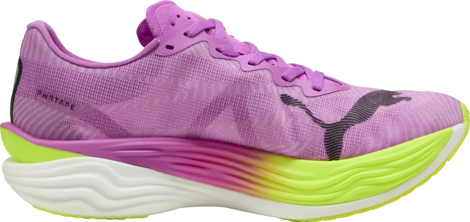 Stable Work Base Puma Deviate Nitro Elite 3 Mens Running Shoes - Purple