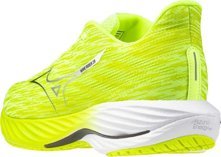 Leg Long Wool Warm Mizuno Wave Rider 28 Mens Running Shoes - Green