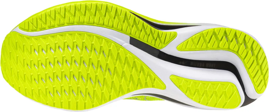 Mizuno Wave Rider 28 Mens Running Shoes - Green Trend Glow