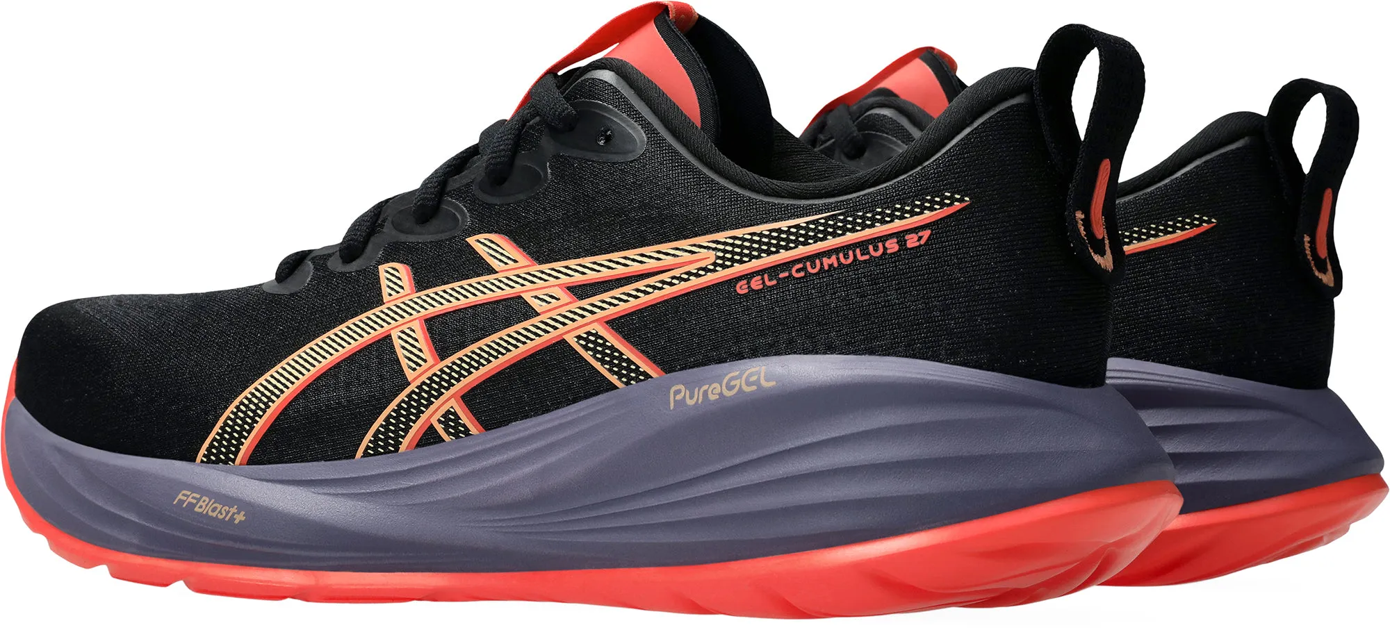 Asics Gel Cumulus 27 Mens Running Shoes - Black photo shoot