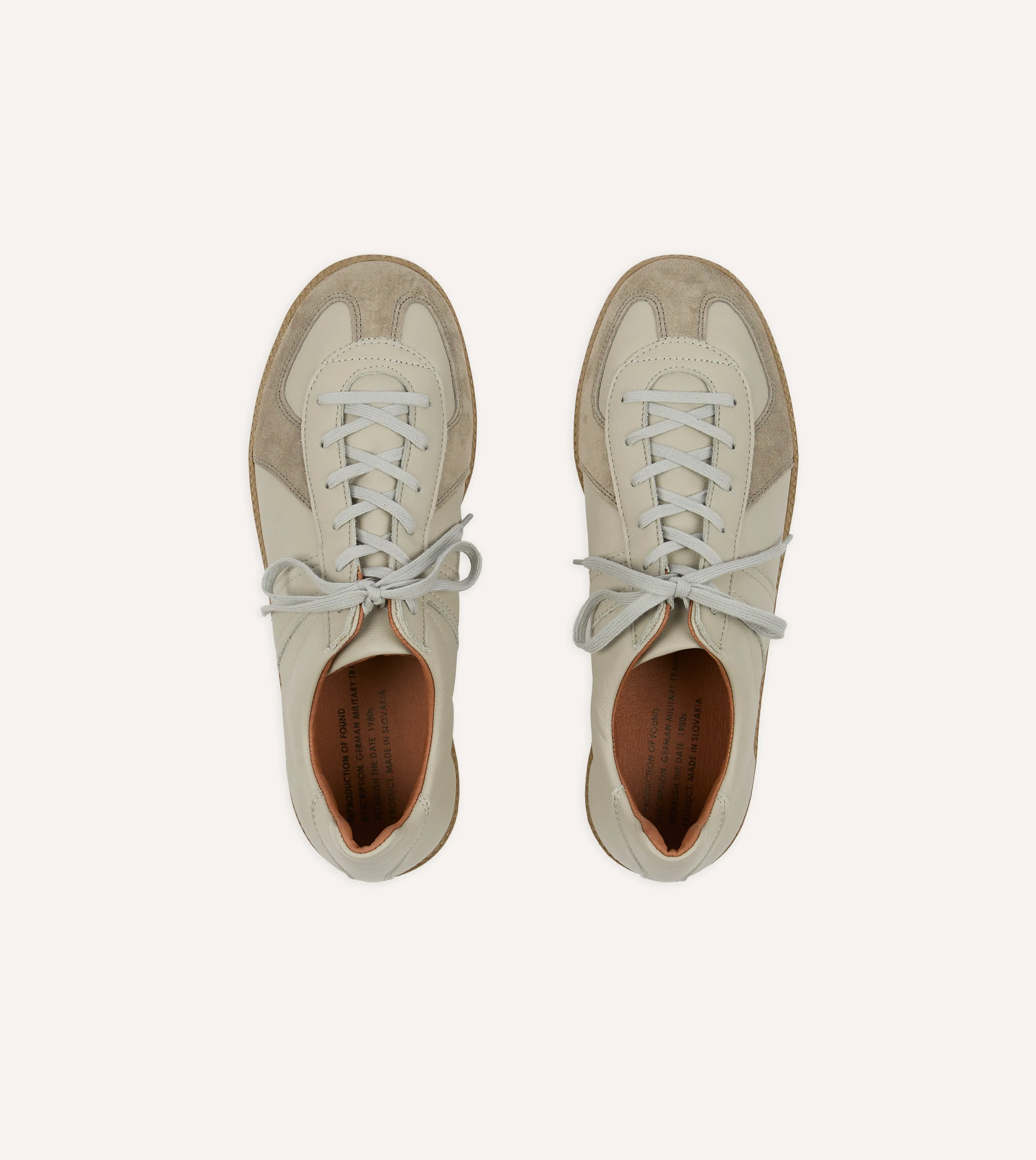 material Reproduction of Found Grey Germany Military Trainer