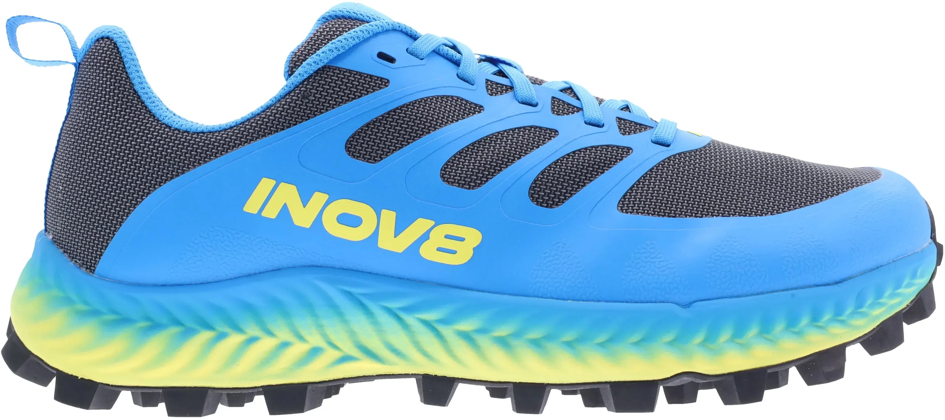 Inov8 MudTalon Mens Trail Running Shoes - Blue Mesh Upper