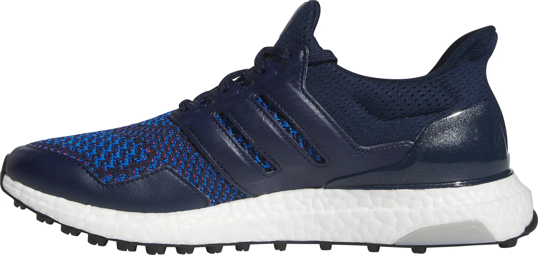 Fur Trim Vintage Mood adidas Ultra Boost Spikeless Golf Shoes - Blue