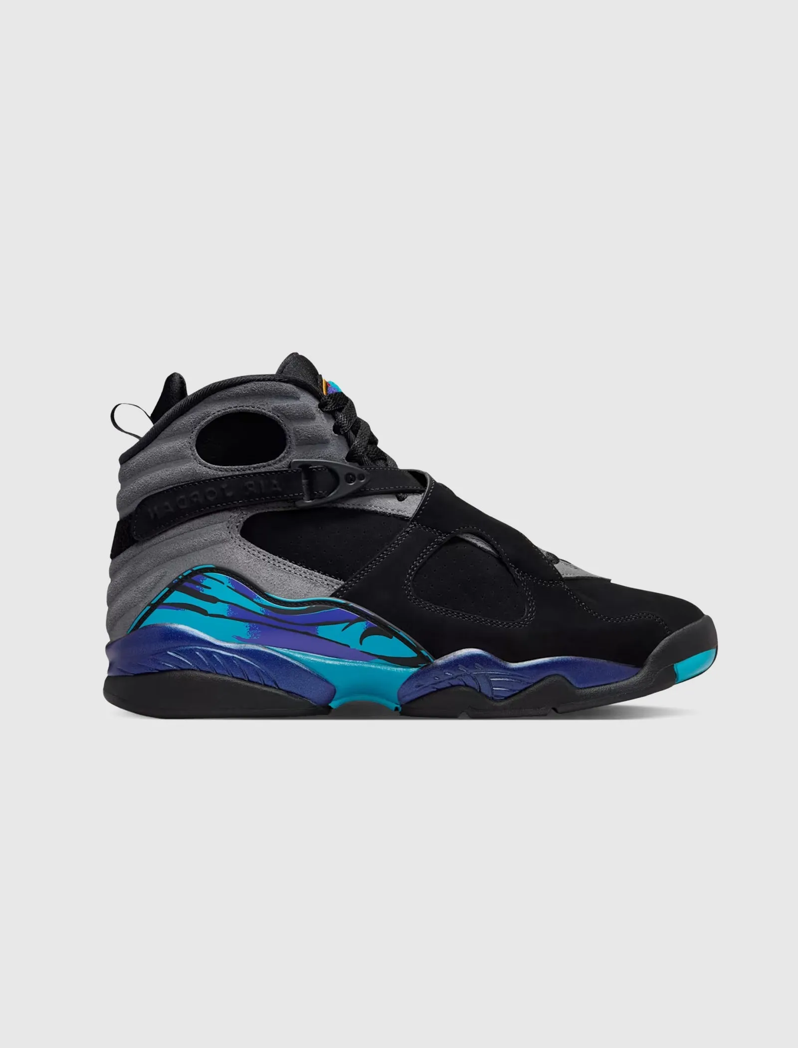 Leather Global Cool AIR JORDAN 8 RETRO "AQUA"