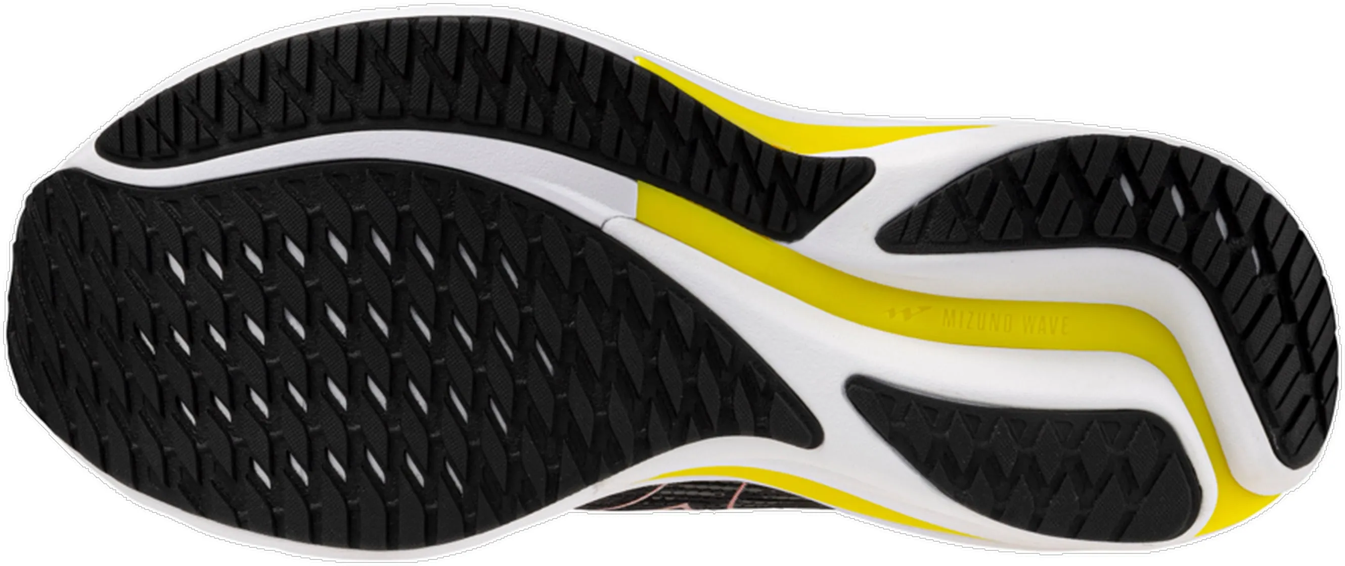 Moisture wicking Play Hard Mizuno Wave Rider 28 Mens Running Shoes - Black