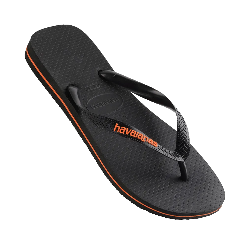 Rubber Logo - Black/Orange Hiking Mood