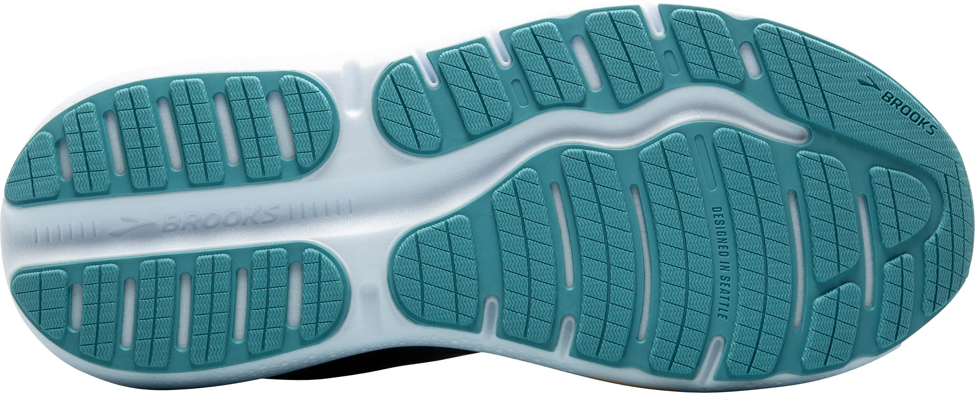 material Fitness Brooks Ghost Max 2 WIDE FIT Mens Running Shoes - Blue