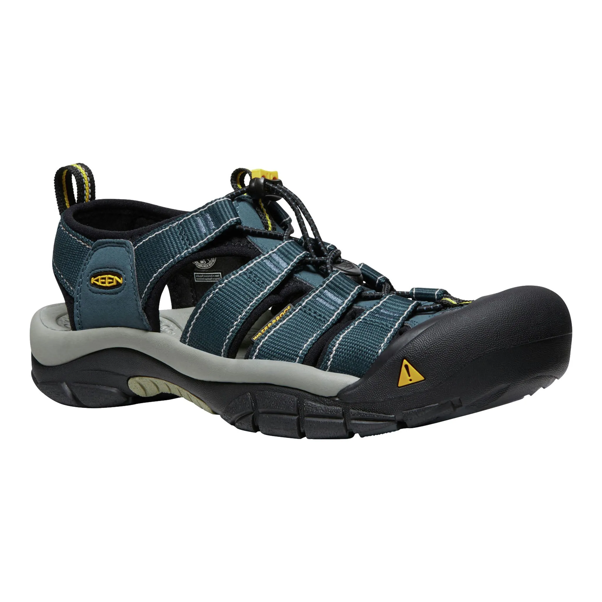 Men's Newport H2 Navy/Medium Grey adjustable shoes Outdoor Comfort Shoes