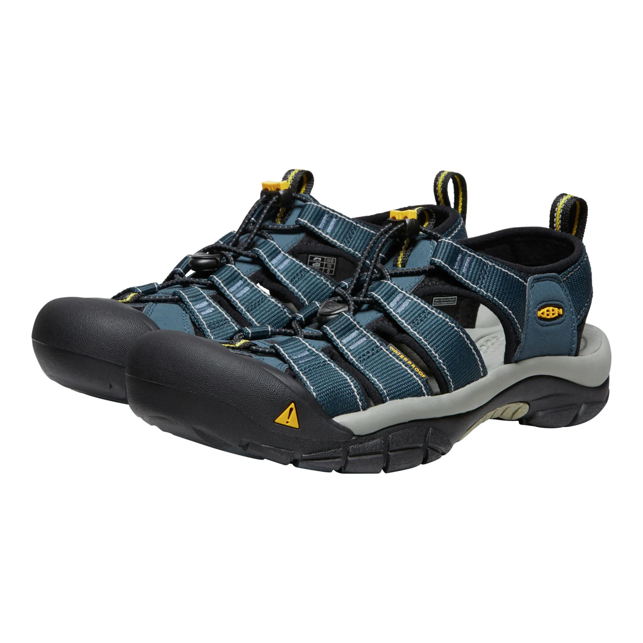 Footwear for Summer Strap Men's Newport H2 Navy/Medium Grey