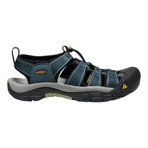 Men's Newport H2 Navy/Medium Grey Machine made Comfortable Open-toe Shoes