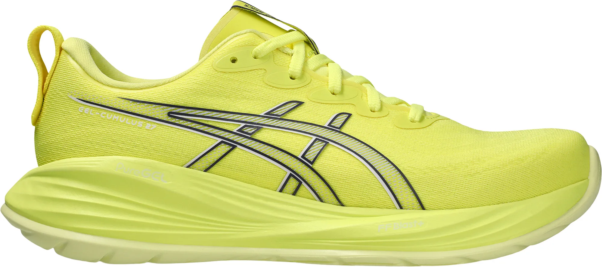 Asics Gel Cumulus 27 Mens Running Shoes - Yellow zipper