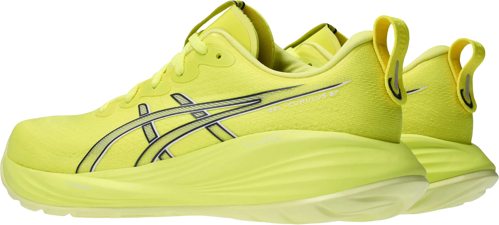 Energy Rise Sweat Resistant Indoor Fitness Asics Gel Cumulus 27 Mens Running Shoes - Yellow