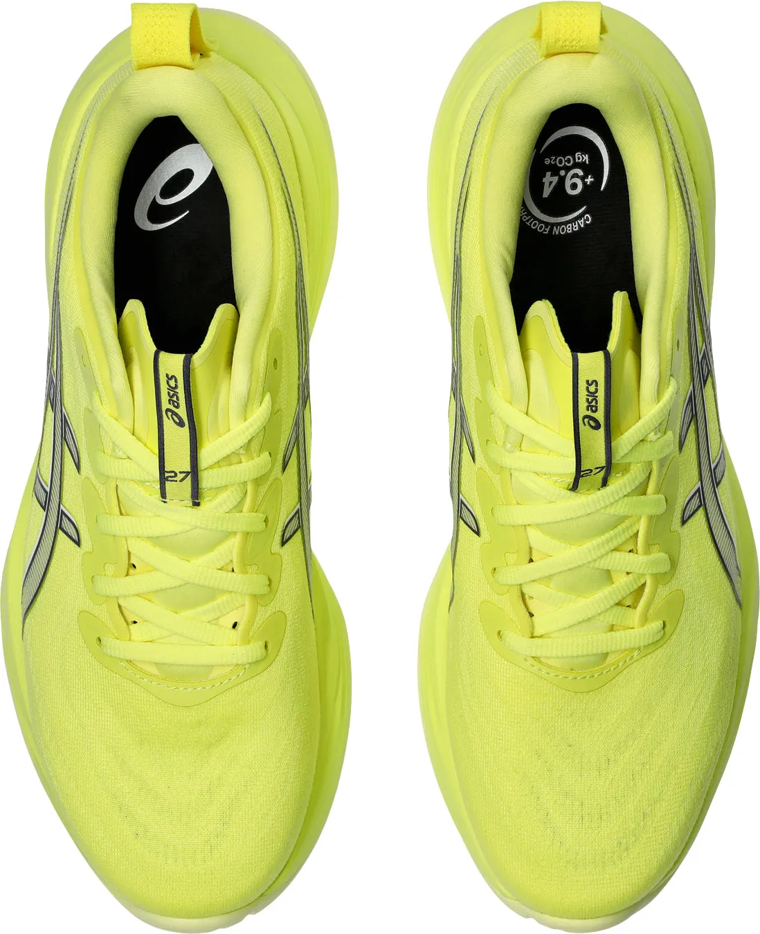 Low Top Comfort Lining Asics Gel Cumulus 27 Mens Running Shoes - Yellow