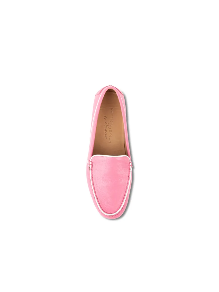 Shine Silver Soul Walk Jill Piped Driving Moccasin