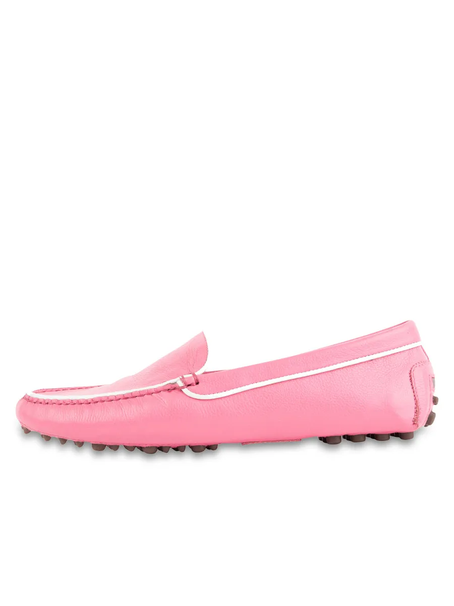 Jill Piped Driving Moccasin Adjustable Training Mode