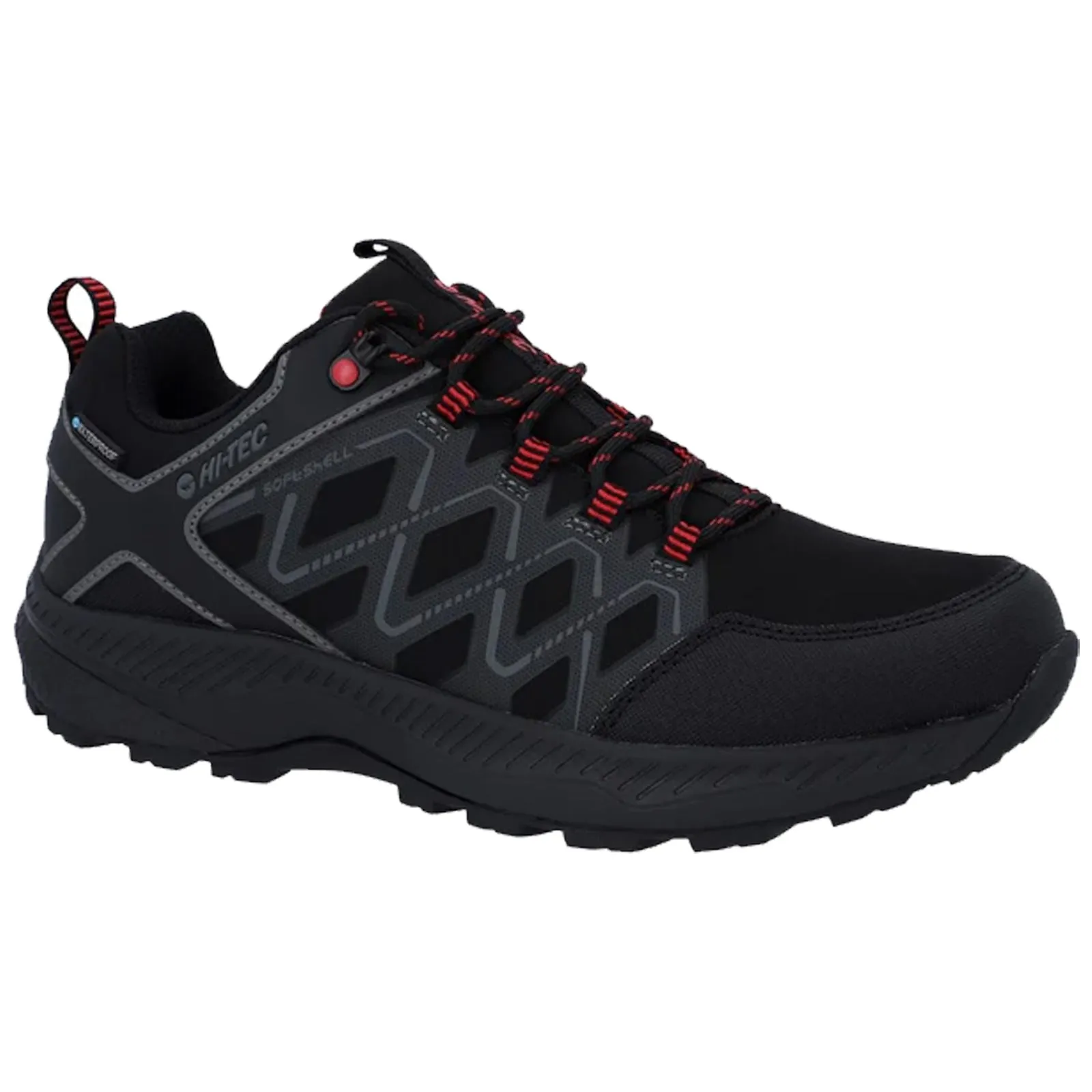 Hi-Tec Mens Diamonde Walking Shoes Clear Glow