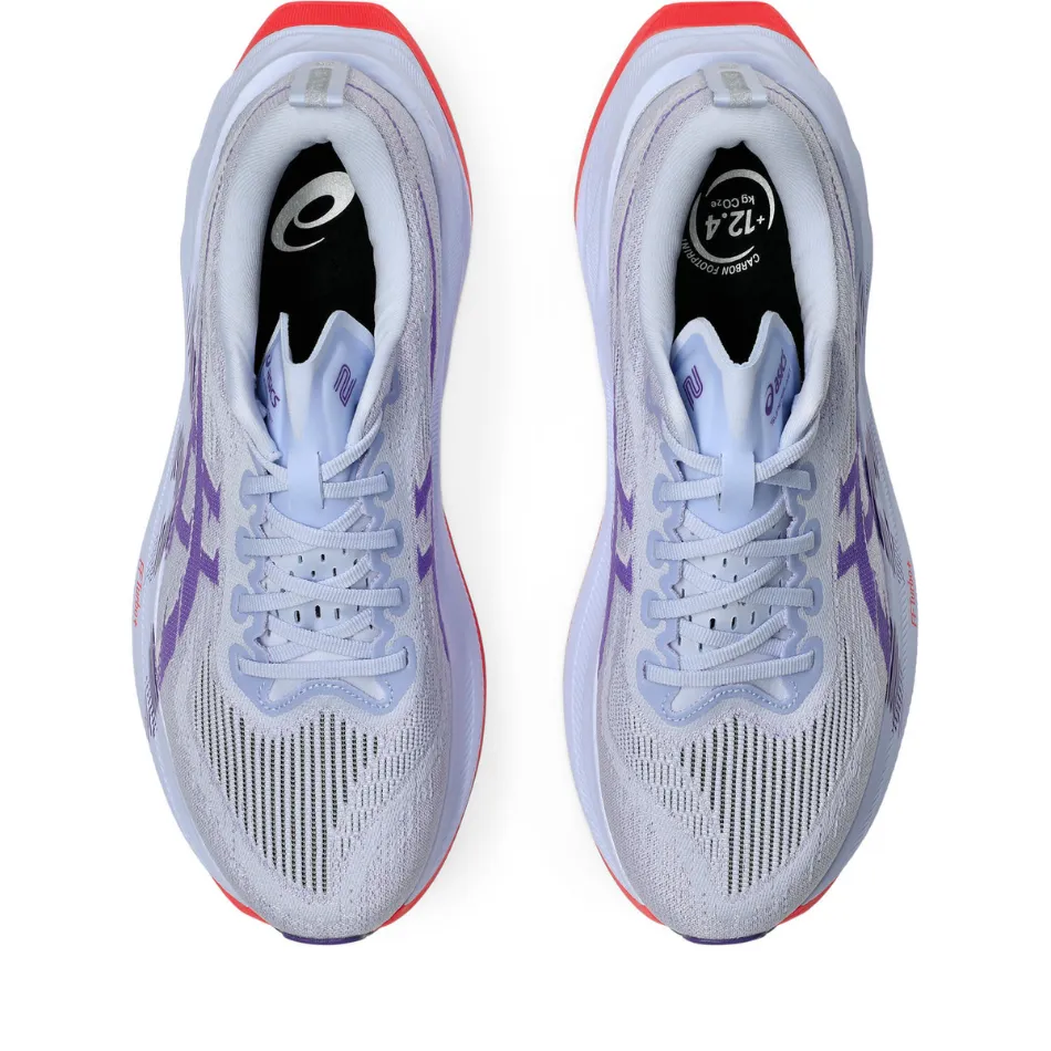 ASICS Unisex Superblast 2 Running Shoes in Blue Fade/Edo Purple AW25 traction - enhanced shoe features investment - brand shoes