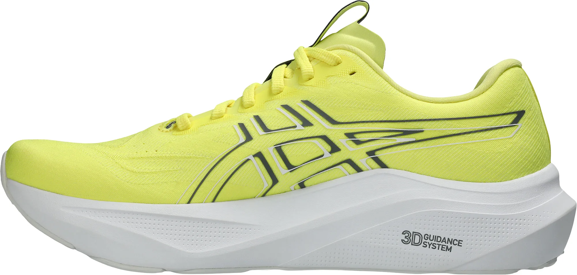 Cushioned Comfort Cushion Asics GT 2000 14 Mens Running Shoes - Yellow