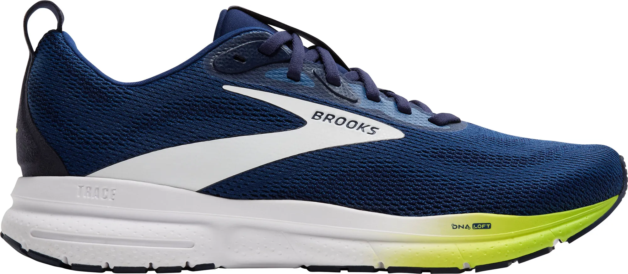 Brooks Trace 4 Mens Running Shoes - Blue Outfit Key
