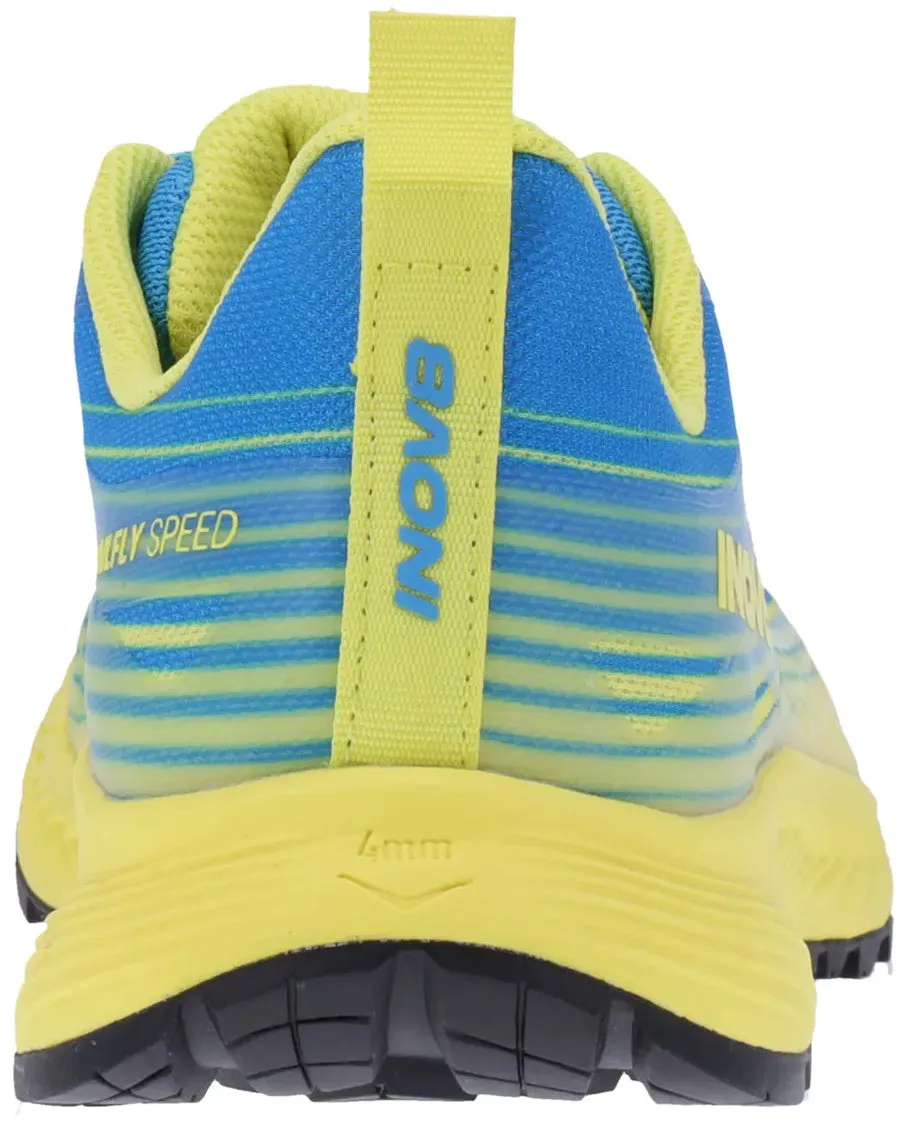 Inov8 TrailFly Speed WIDE FIT Mens Trail Running Shoes - Blue Crystal Glow