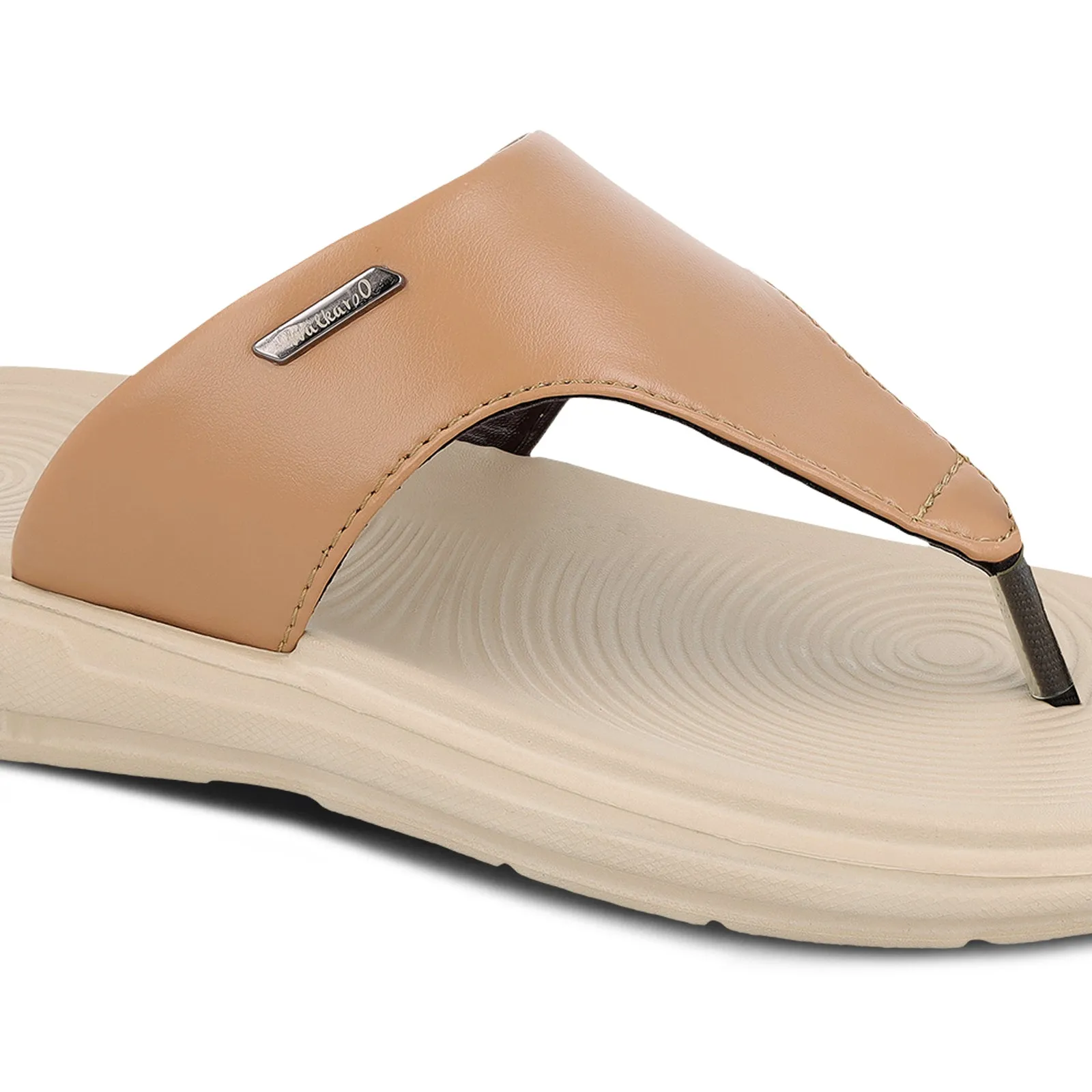 Coastal Walk Fit Comfort Fit Slip Women's Flip Flop  - WC8952 Beige