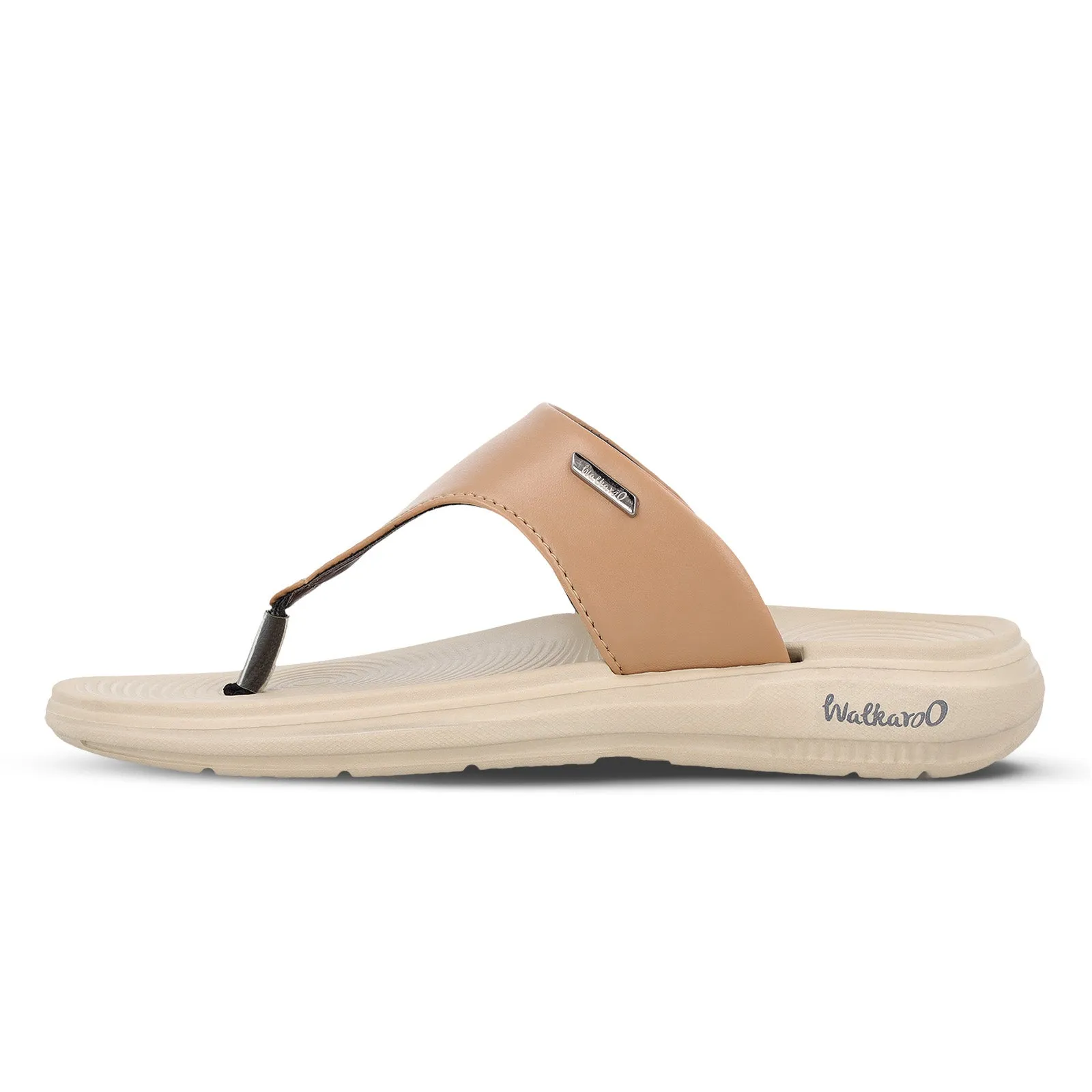Women's Flip Flop  - WC8952 Beige waterproof Beach Breeze