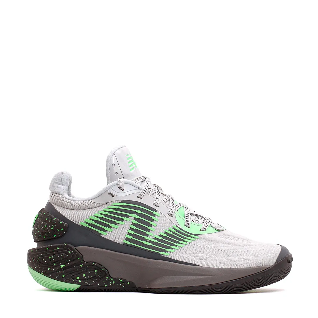 Game Changer New Balance Basketball Men TWO WXY v5 Grey Matter Electric Jade BB2WYPF5