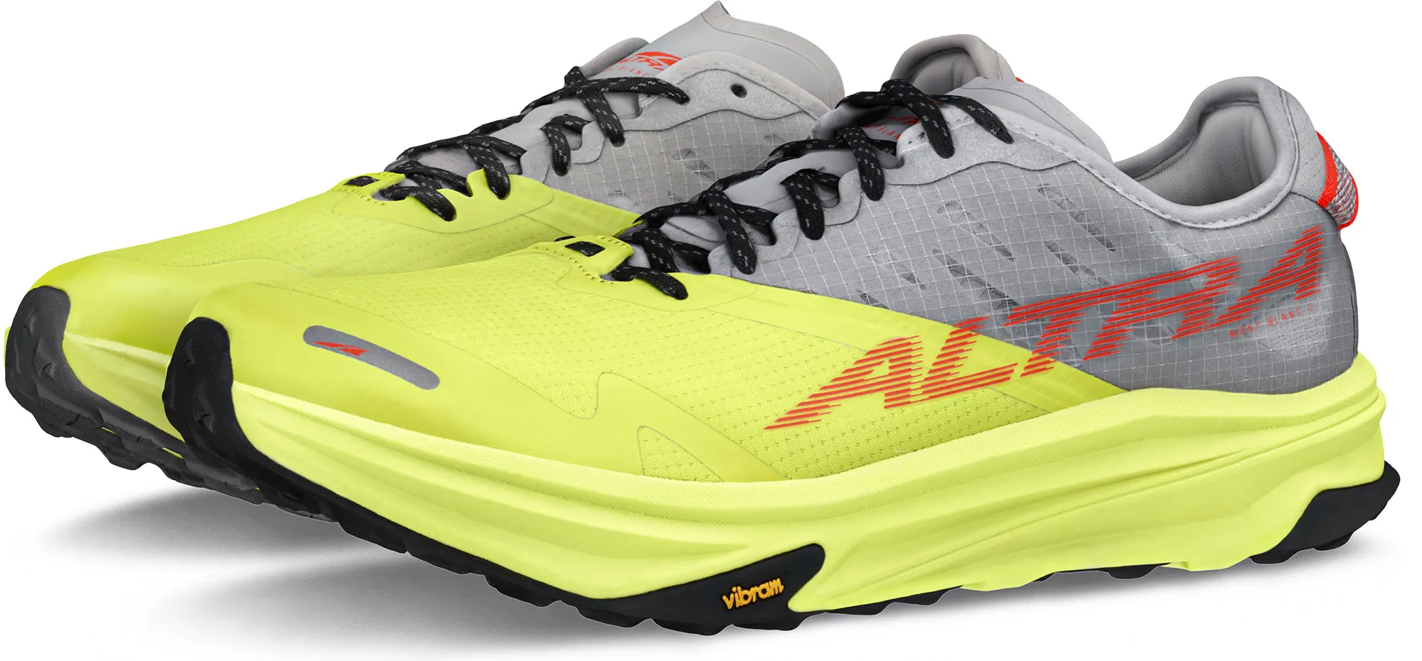 Altra Mont Blanc Carbon Mens Trail Running Shoes - Grey Durable Construction Flexibility