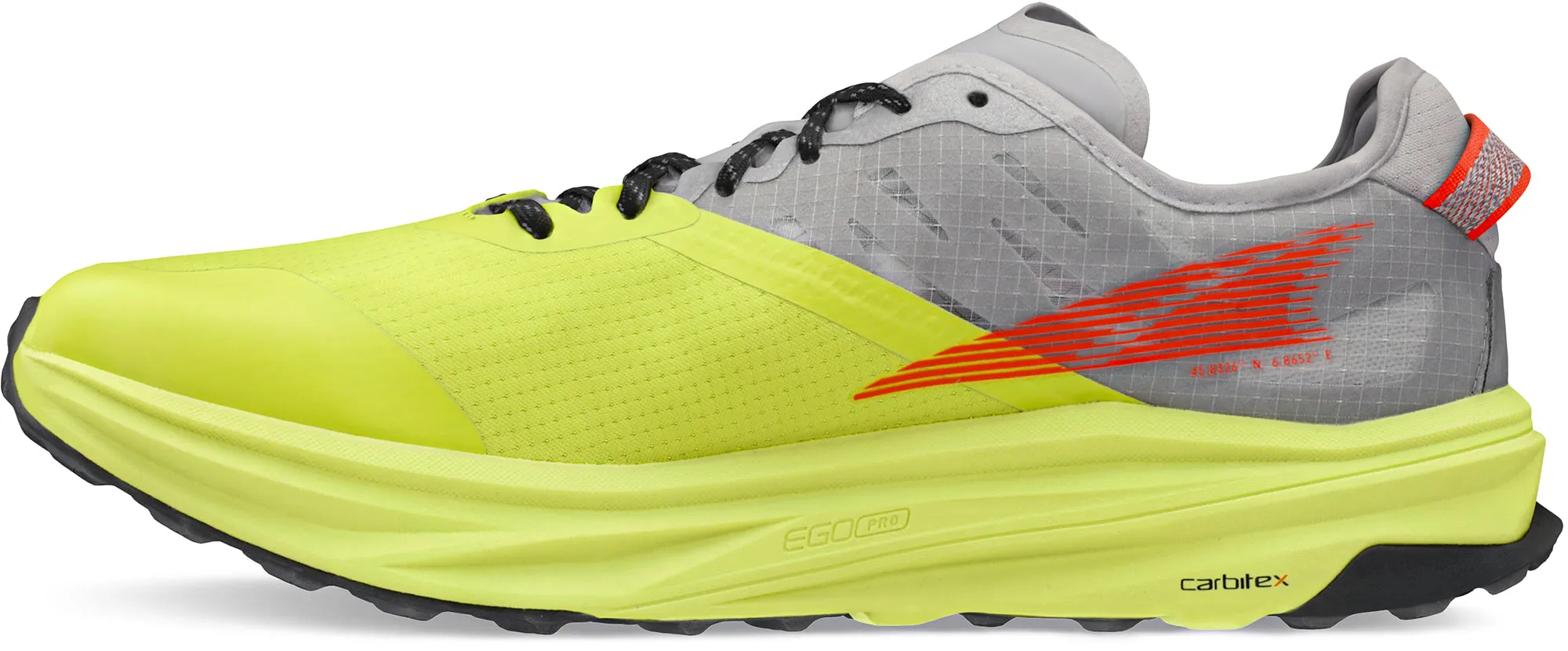 Skin Soft Urban Walk Altra Mont Blanc Carbon Mens Trail Running Shoes - Grey