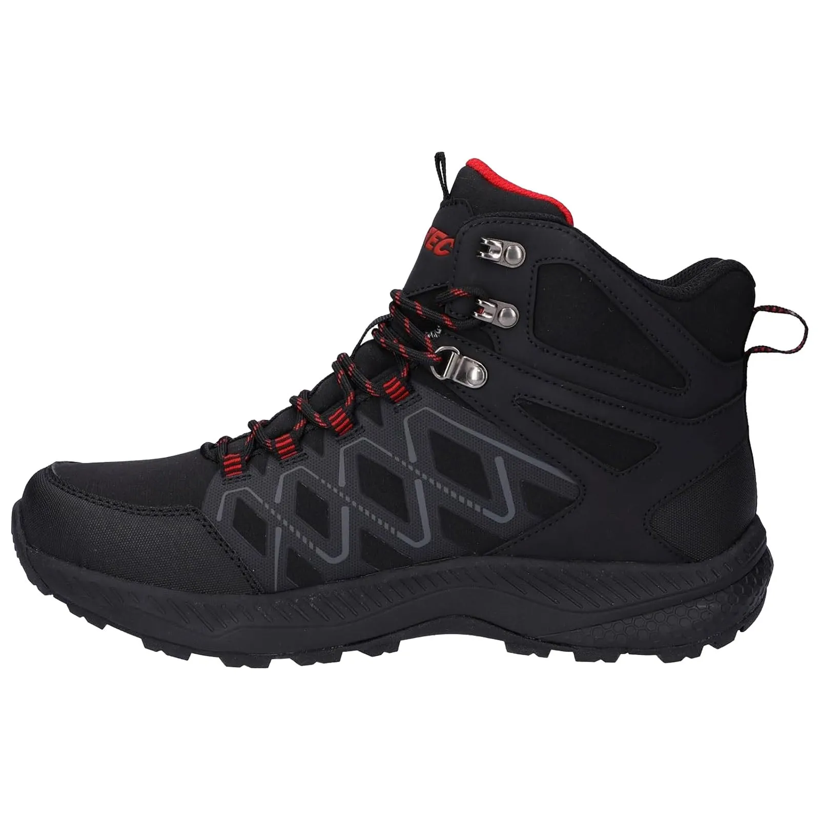 Hi-Tec Mens Diamonde Waterproof Walking Boots Anti Odor Urban Stroll Peace Mood
