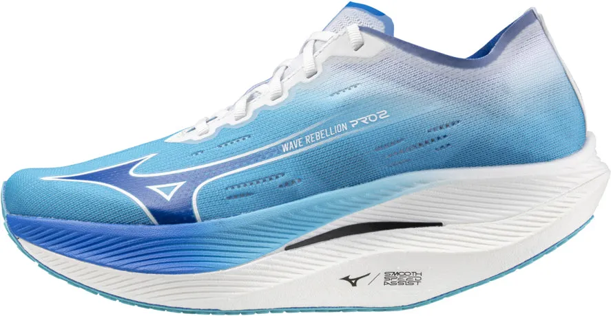 Winter Chill Mizuno Wave Rebellion Pro 2 Running Shoes - Blue