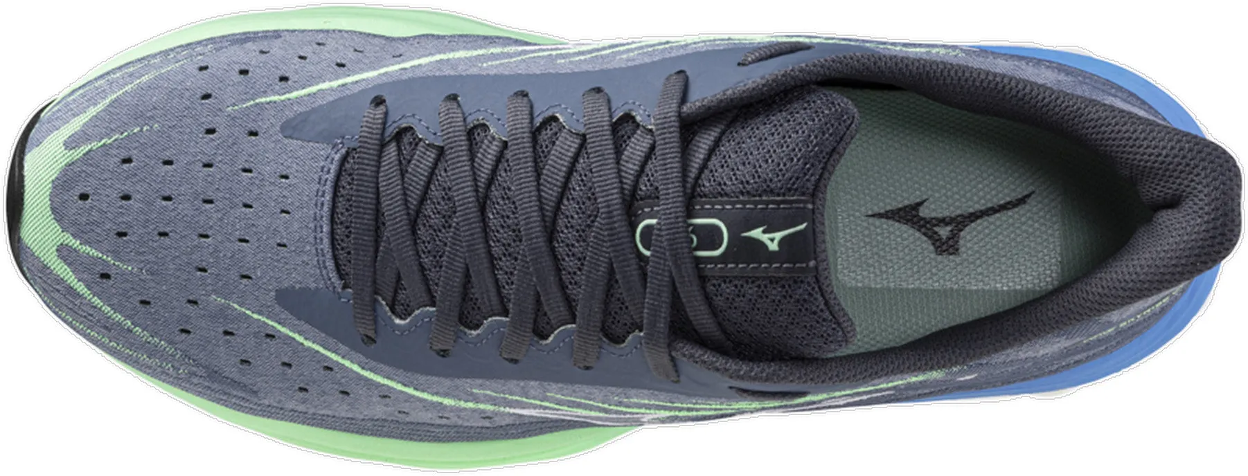 Mizuno Wave Skyrise 6 Mens Running Shoes - Blue Energy Walk