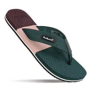 Men's Flip-Flop Slippers - WC4225 Green Coffee Easy Travel Gear