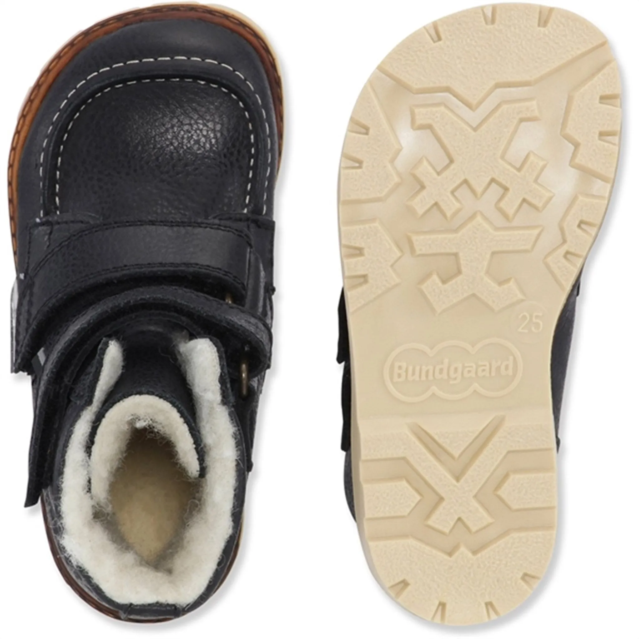 Bundgaard Terry Strap Tex Winter Boot Black G Ice Trekking Snow Rugged Trekking