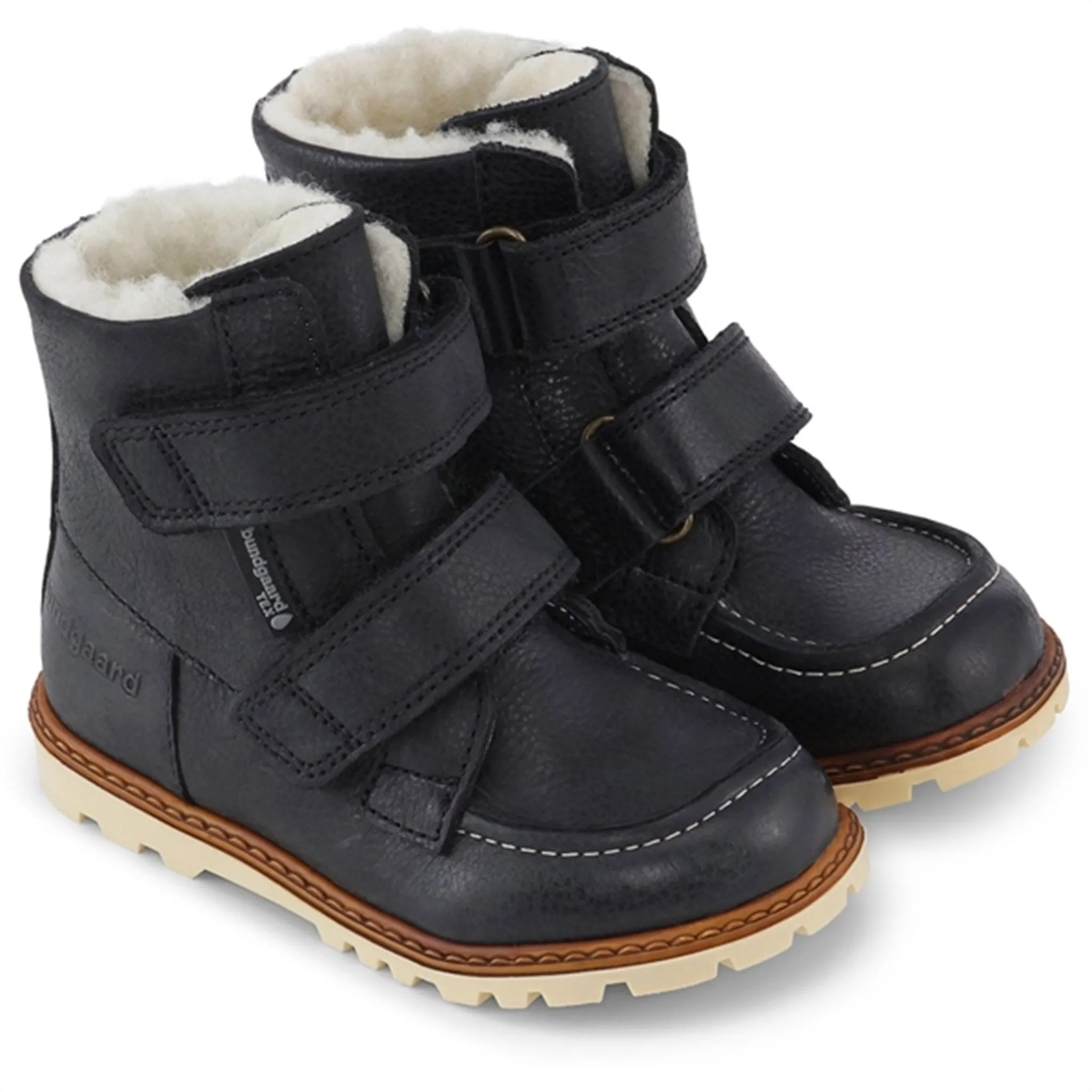 Chilly Walk Bundgaard Terry Strap Tex Winter Boot Black G